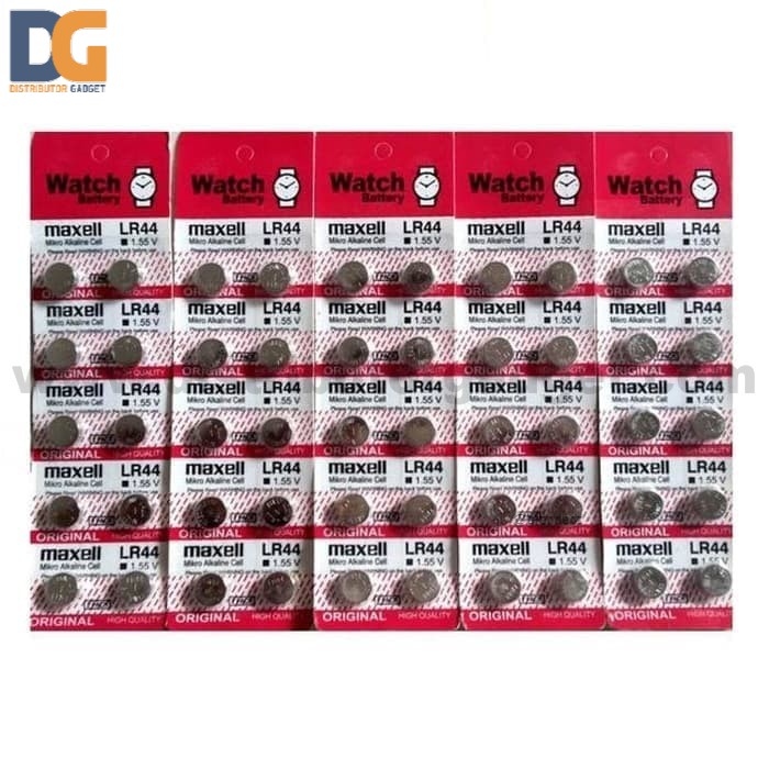 Battery LR44 Kancing Pil baterai batre LR 44 / AG 13 Baterai Kalkulator Jam Tangan Laser batrai
