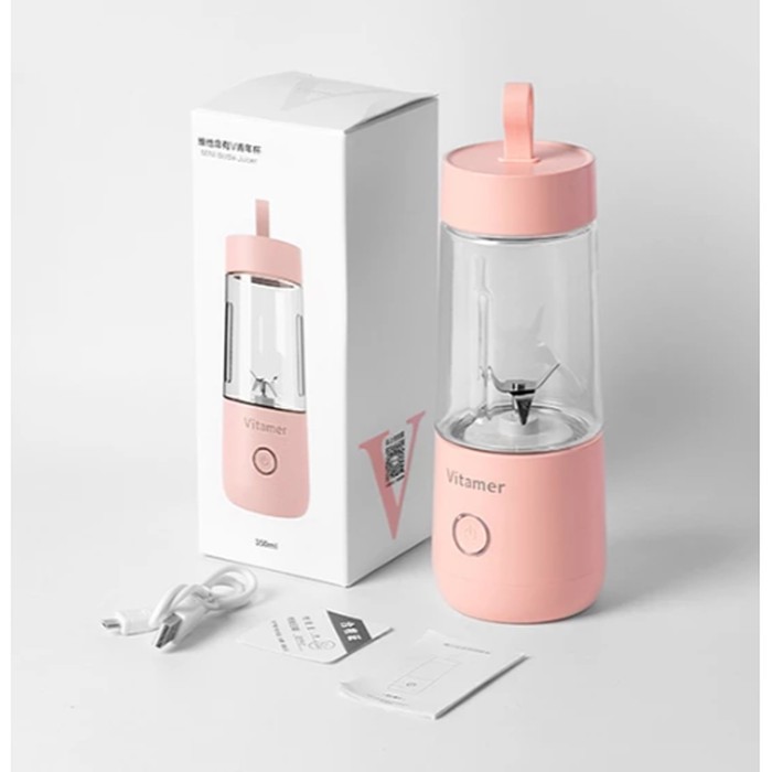 350ml Vitamer Fruit Juicer Portable USB Charging - Vitamer Murah