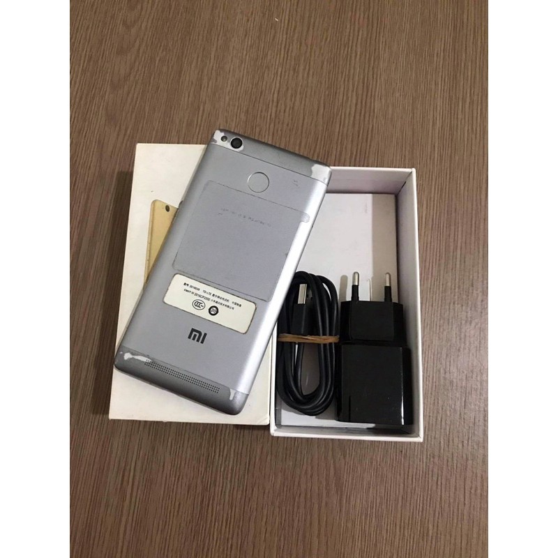 Jual HP Handphone bekas redmi 3s ram 2/16gb fullset hp seken second