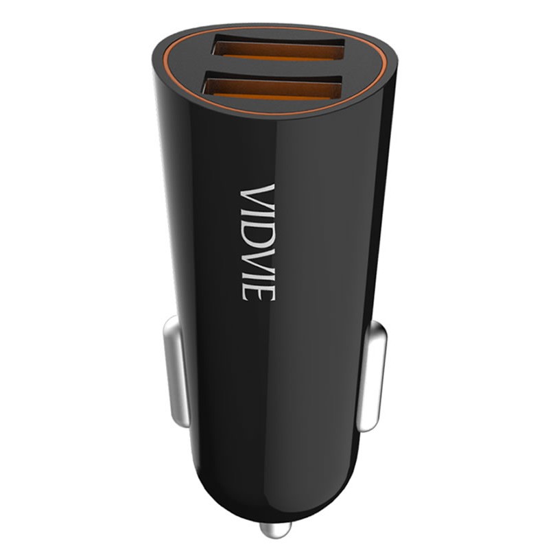 Car charger VIDVIE 2.4A 2 Usb Smile CC505 Lightning - Charger mobil