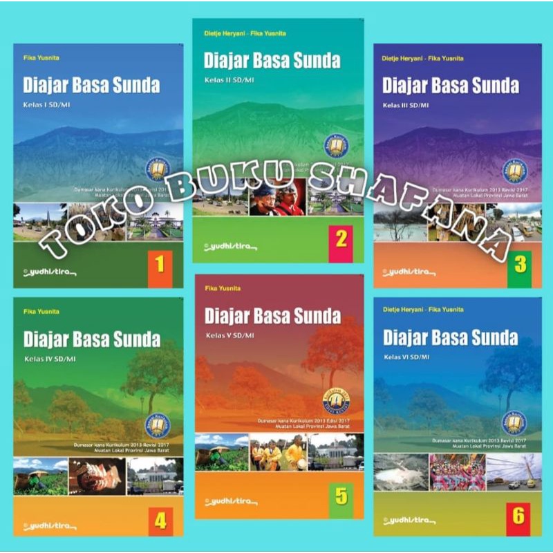 BUKU DIAJAR BASA SUNDA KELAS 1 2 3 4 5 6 SD/MI YUDHISTIRA KURIKULUM 2013