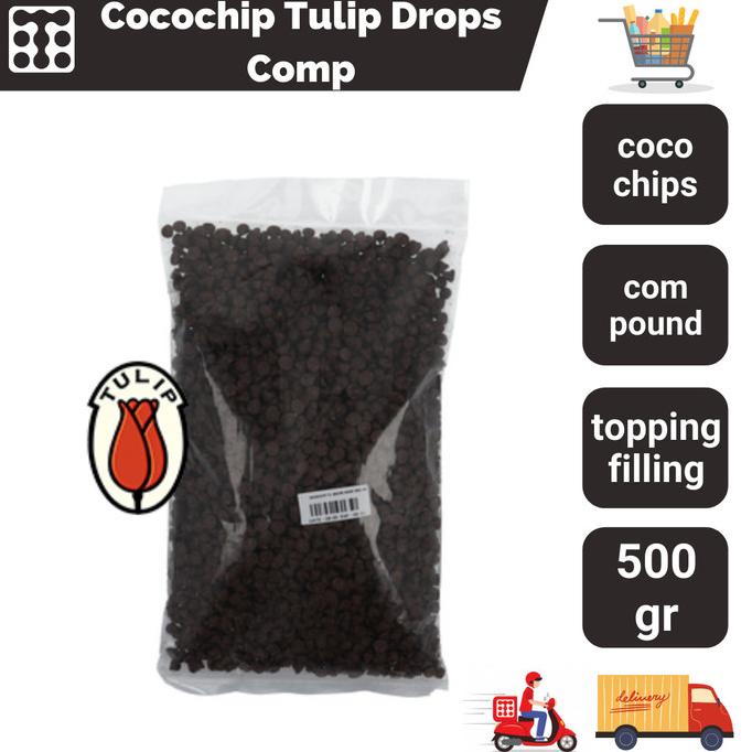 

Choco Chip Tulip Chocochip Cokelat Chocochips Dark Coco Chip Coklat TERLARIS TERPERCAYA ORIGINAL