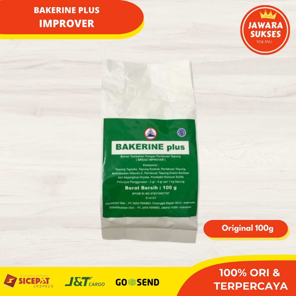 

Bakerine Plus 100gr | Bread Improver Original