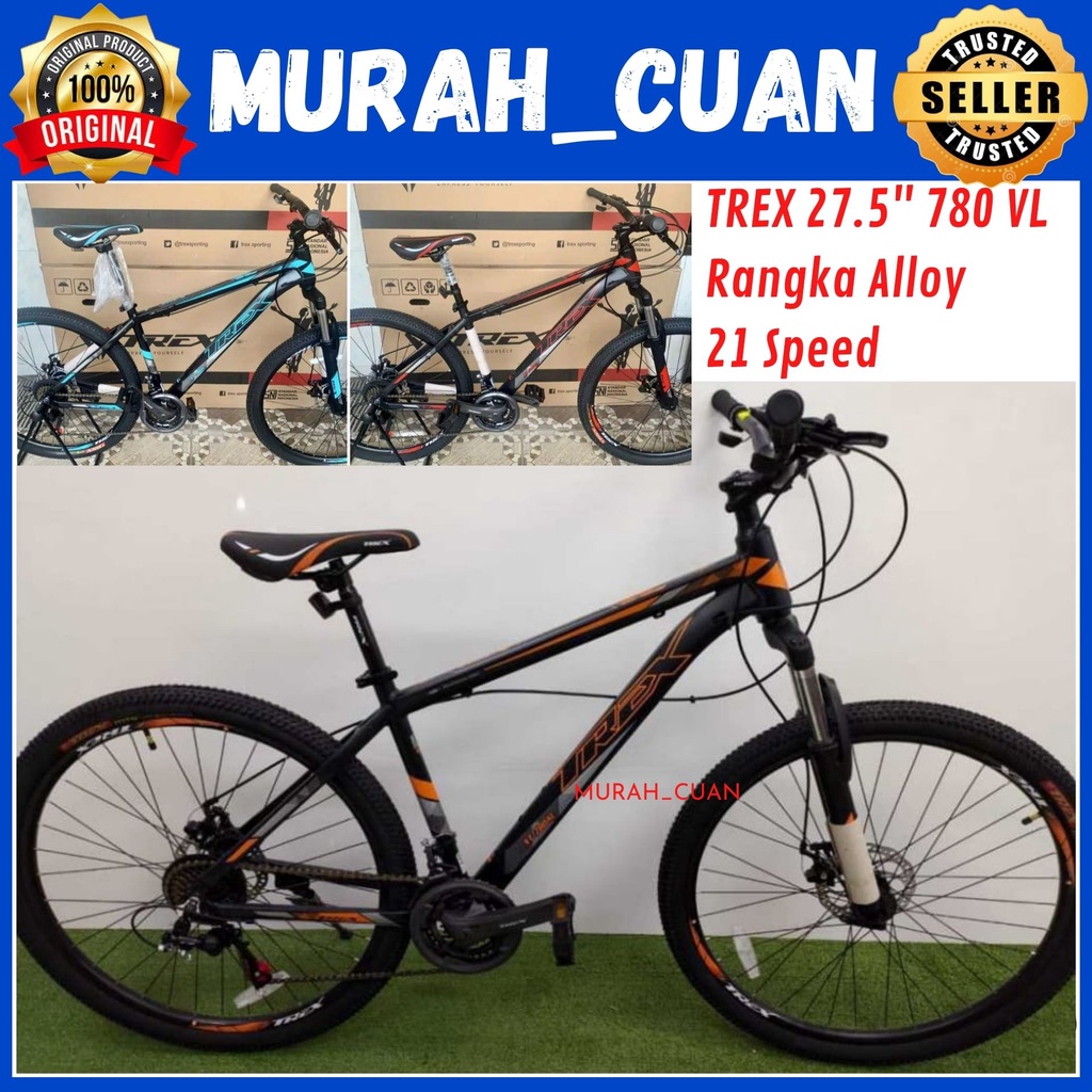 Sepeda Gunung MTB 27.5 Inch TREX 780 VL