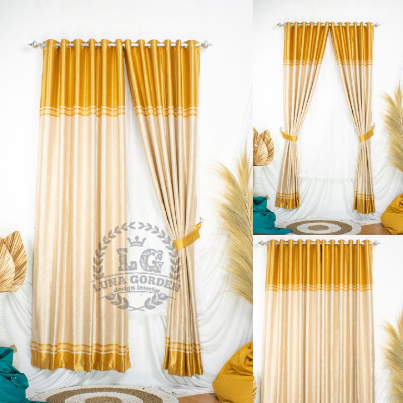 Gorden estetic/Gorden terbaru termewah termurah gratis ongkir cuci gudang/Gorden minimalis/Gorden te