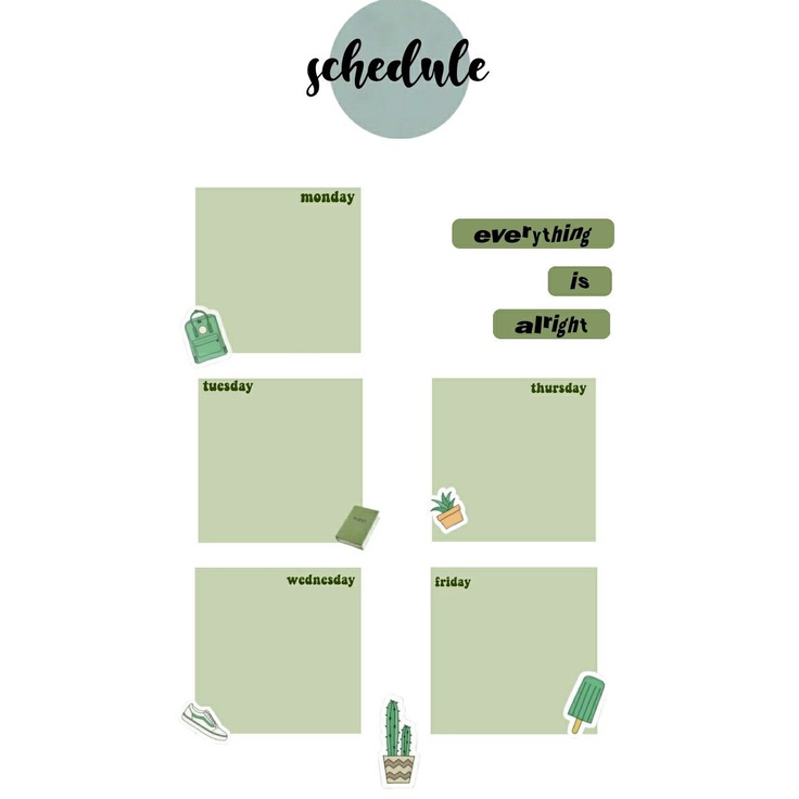 

Schedule Planner Mingguan A6 / Bullet Jurnal / Planner Mingguan Loose Leaf A6 100gsm