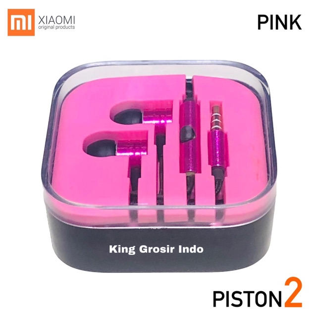 Handsfree Headset Xioami Piston 2 Original 100% Earphone Xiao Mi