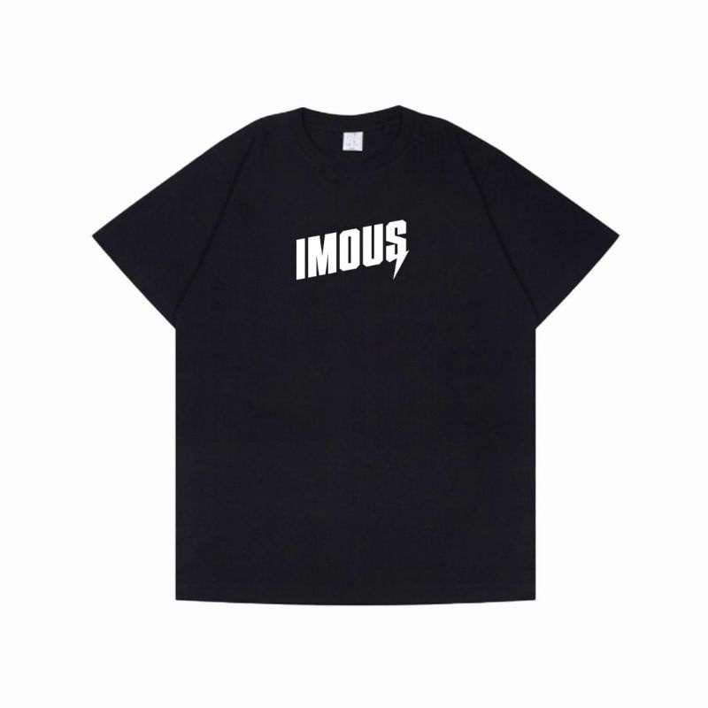 Imous.co Baju LenganPendek Kaos Distro Pria Wanita Legend Black