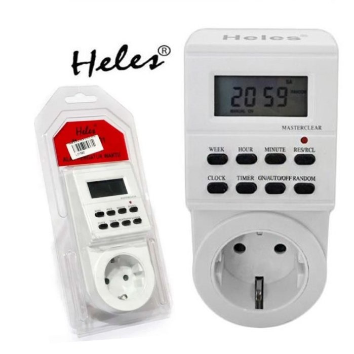 digital Timer listrik / air Otomatis
