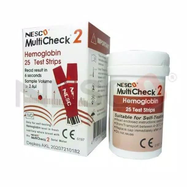 Strip Hemoglobin Hb Nesco / Stik Hb Hemoglobin Nesco Termurah