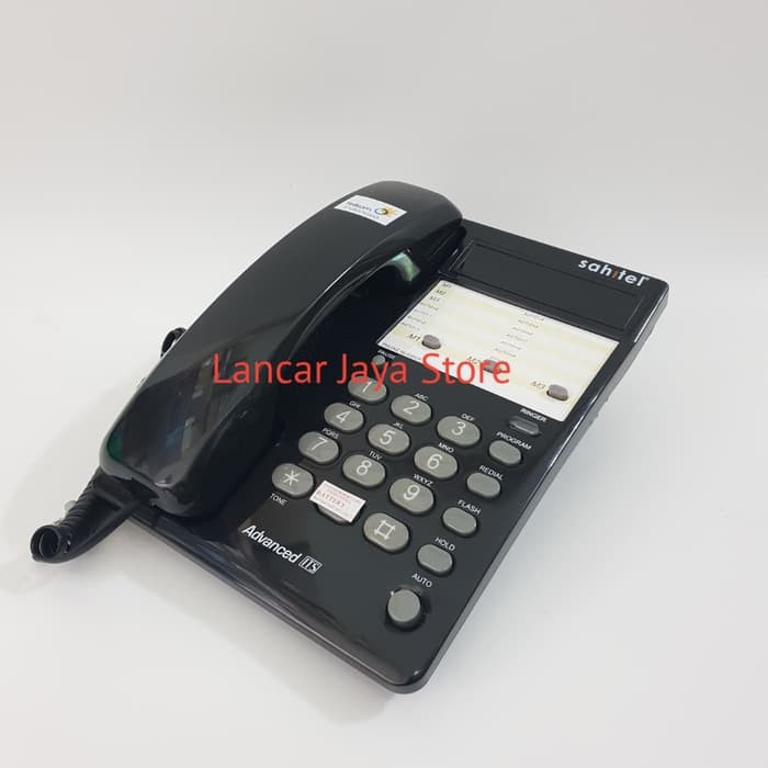 Sahitel Pesawat Telpon Meja Kantor / Telepon Kabel Sahitel S71 (Black) - Hitam