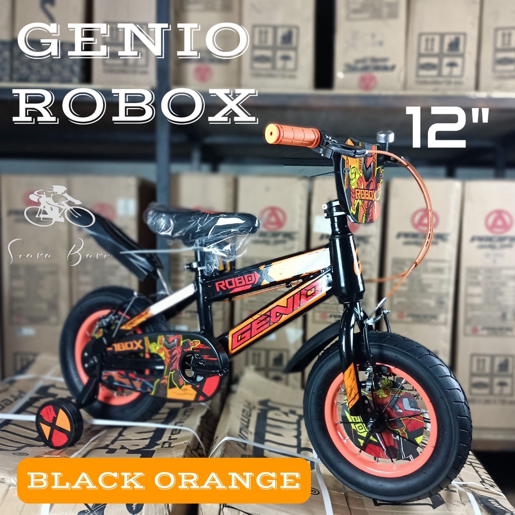 SEPEDA ANAK LAKI LAKI BMX GENIO ROBOX 12 INCH