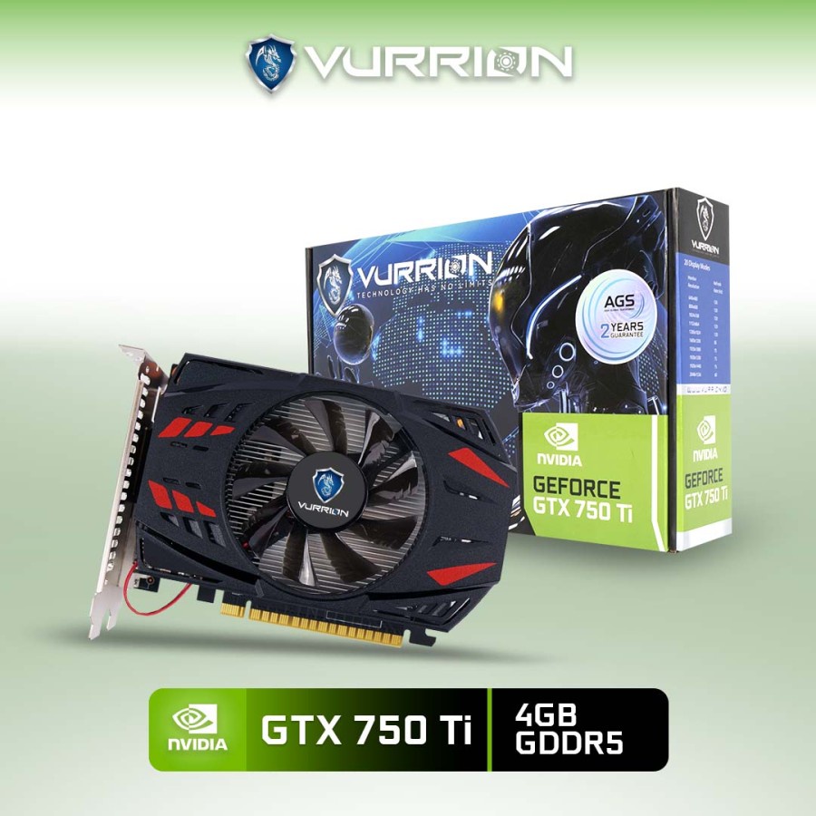 VGA NVIDIA VURRION GTX 750 Ti / GTX750 Ti 4GB DDR5 128-BIT