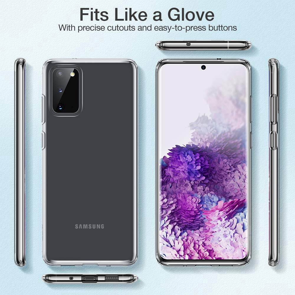 Slim Crystal Clear Soft TPU Case / Premium Flexible Silicone Protection Cover / Ultra-Thin Hybrid Transparent Case Designed For Samsung Galaxy S20,S20Plus,S20Ultra,S10E,S10,S10Plus,S9,S9Plus,S8,S8Plus,Note10,Note10Plus,Note9,Note8,M10,M20,M30,A50,A40,A70,