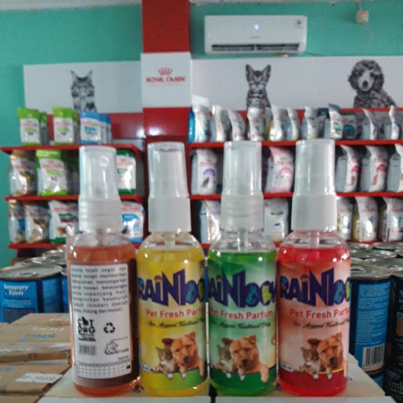 Rainbow Parfum 60 ml Parfum Hewan Anjing Dan Kucing Harga Grosir