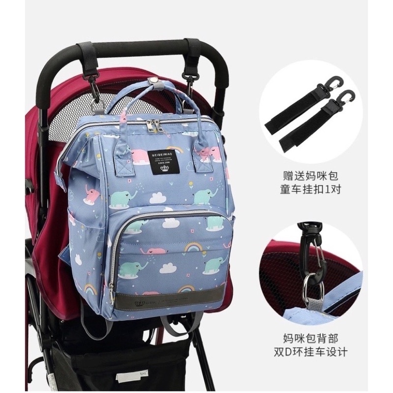 TAS MOMMY Ransel BESAR Tas Bayi MAMI BAG Multifungsi Baby diapers bag Perawatan tas Perlengkapan Backpack