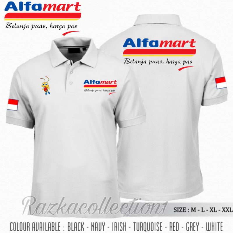 Polo Shirt Logo Alfamart Fremium