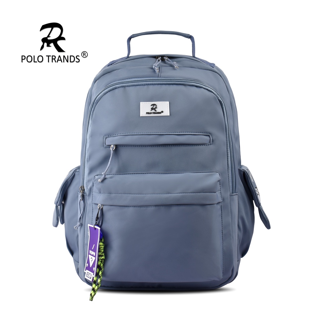Polo Trands Liscio EX 332 Tas Ransel Sekolah Anak Tas Travelling-BLUE