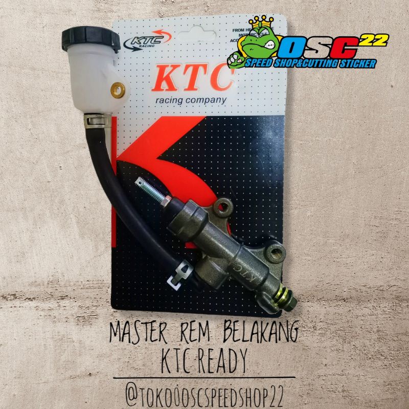 master rem belakang ktc / original