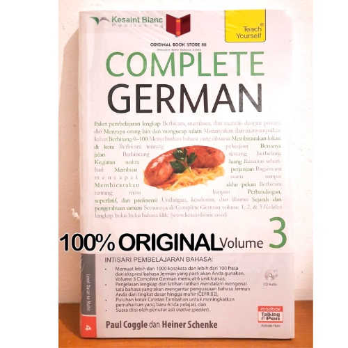 Buku Complete German Volume 3 + CD Audio