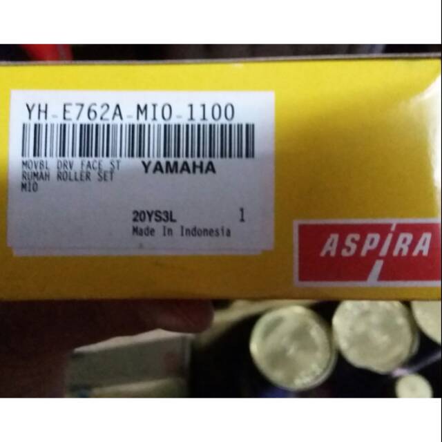 Rumah roller set mio merk aspira