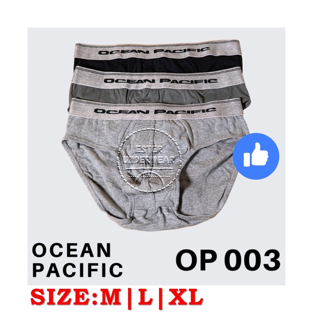 Celana Dalam OCEAN PACIFIC OP 003 ISI 3PCS