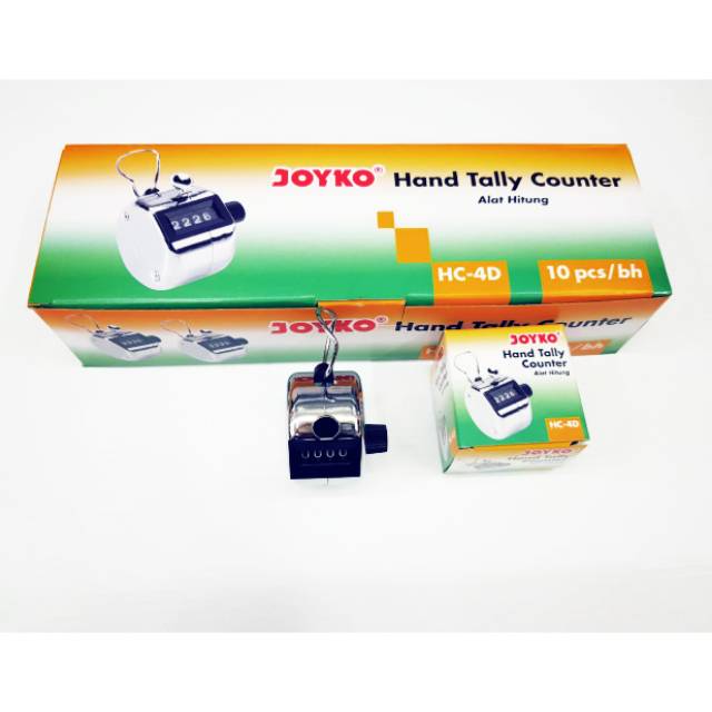 

Hand Tally Counter Alat Hitung Cepat Zikir Stainless Joyko