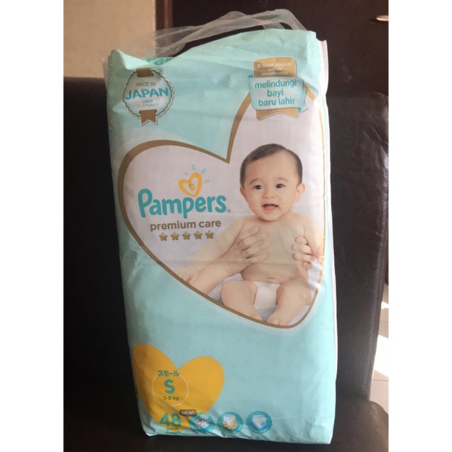 PROMO....Pampers Premium Care Tape S48