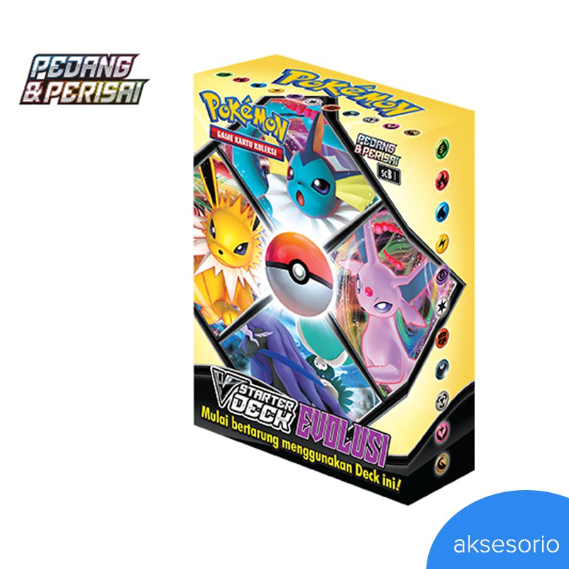 [PROMO] Pokemon TCG Indonesia Seri 9 Koleksi V Starter Deck Evolusi SCC1