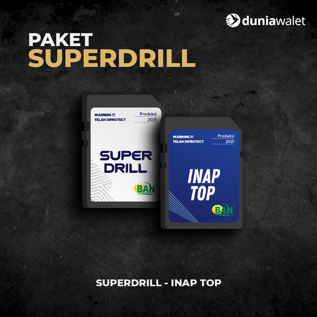 SUARA WALET PAKET SUPERDRILL ORIGINAL BAN DRS. ARIEF BUDIMAN