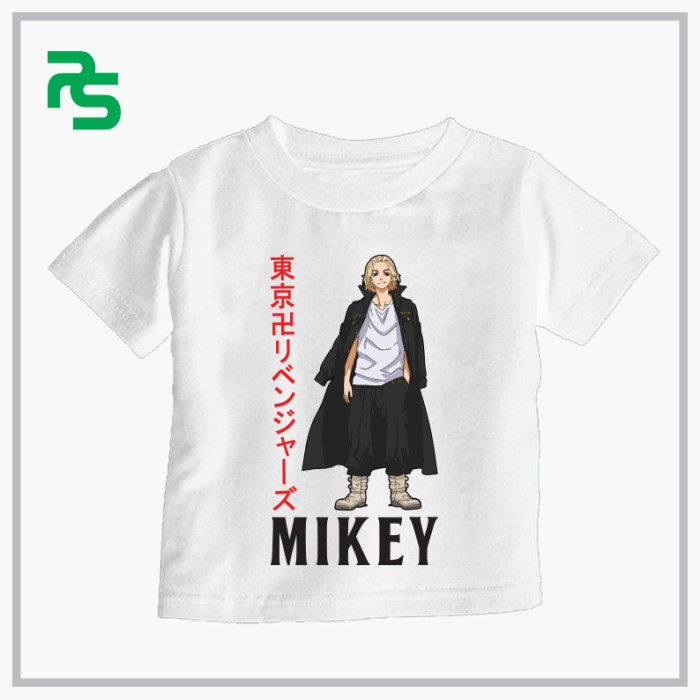 Kaos Baju Anak Tokyo Revengers Mikey Anime