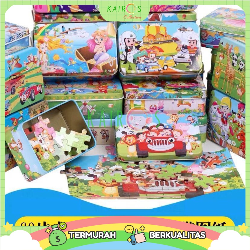 Mainan Edukasi Anak Puzzle Jigsaw - Isi 60 keping