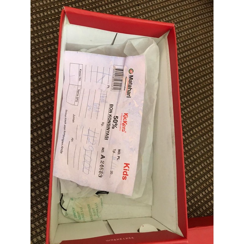sepatu kickers original preloved