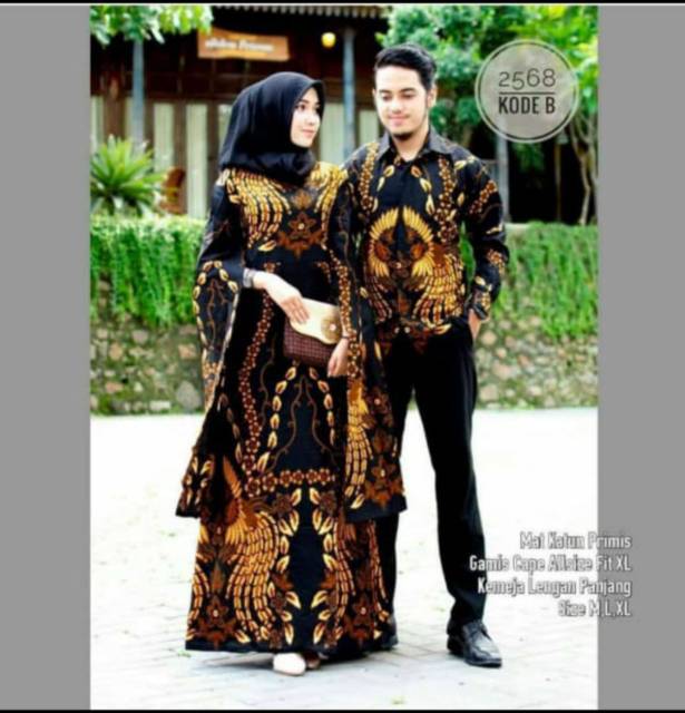 Couple gamis maxy cape best quality