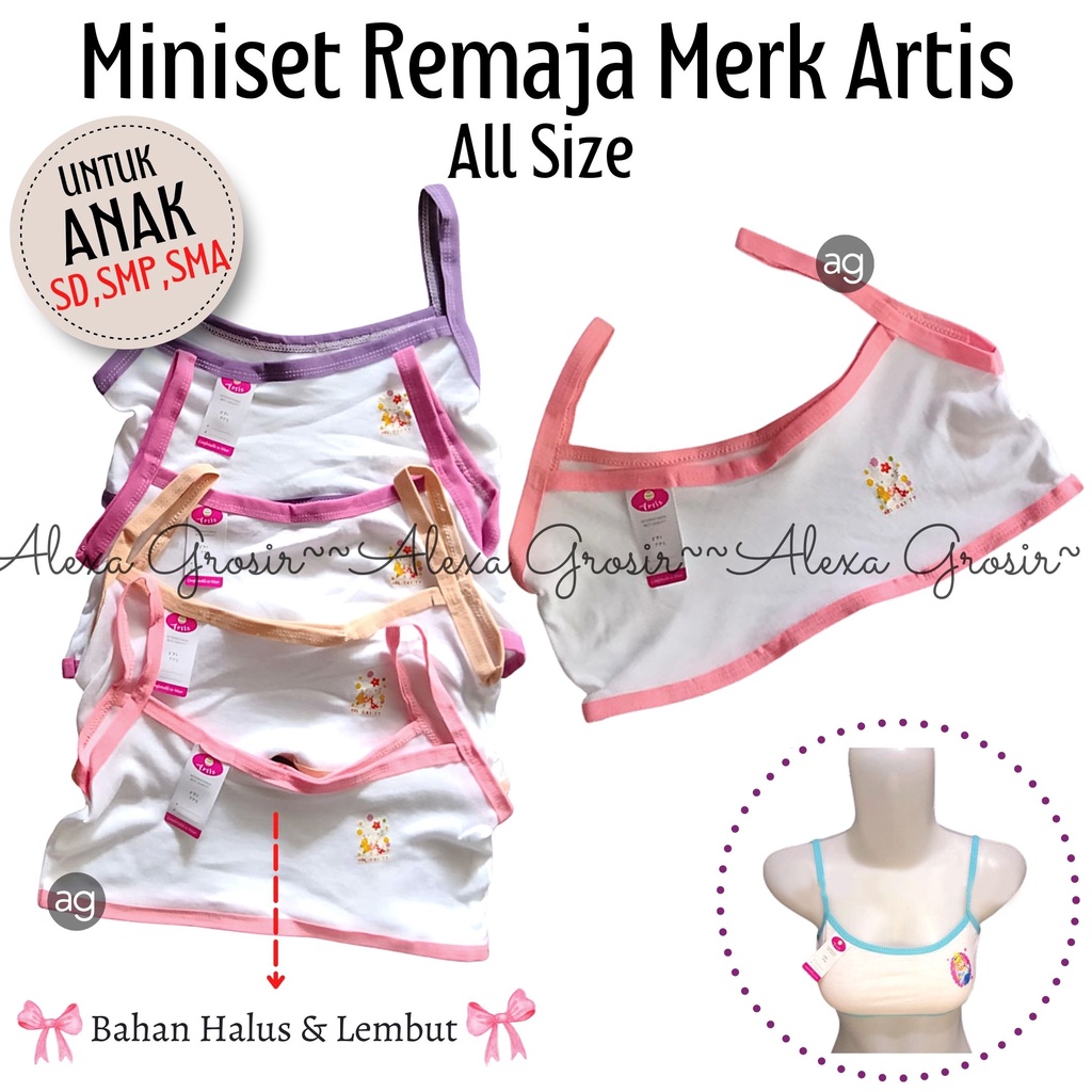 Miniset ABG Anak Remaja Perempuan Sekolah SD SMP SMA artis