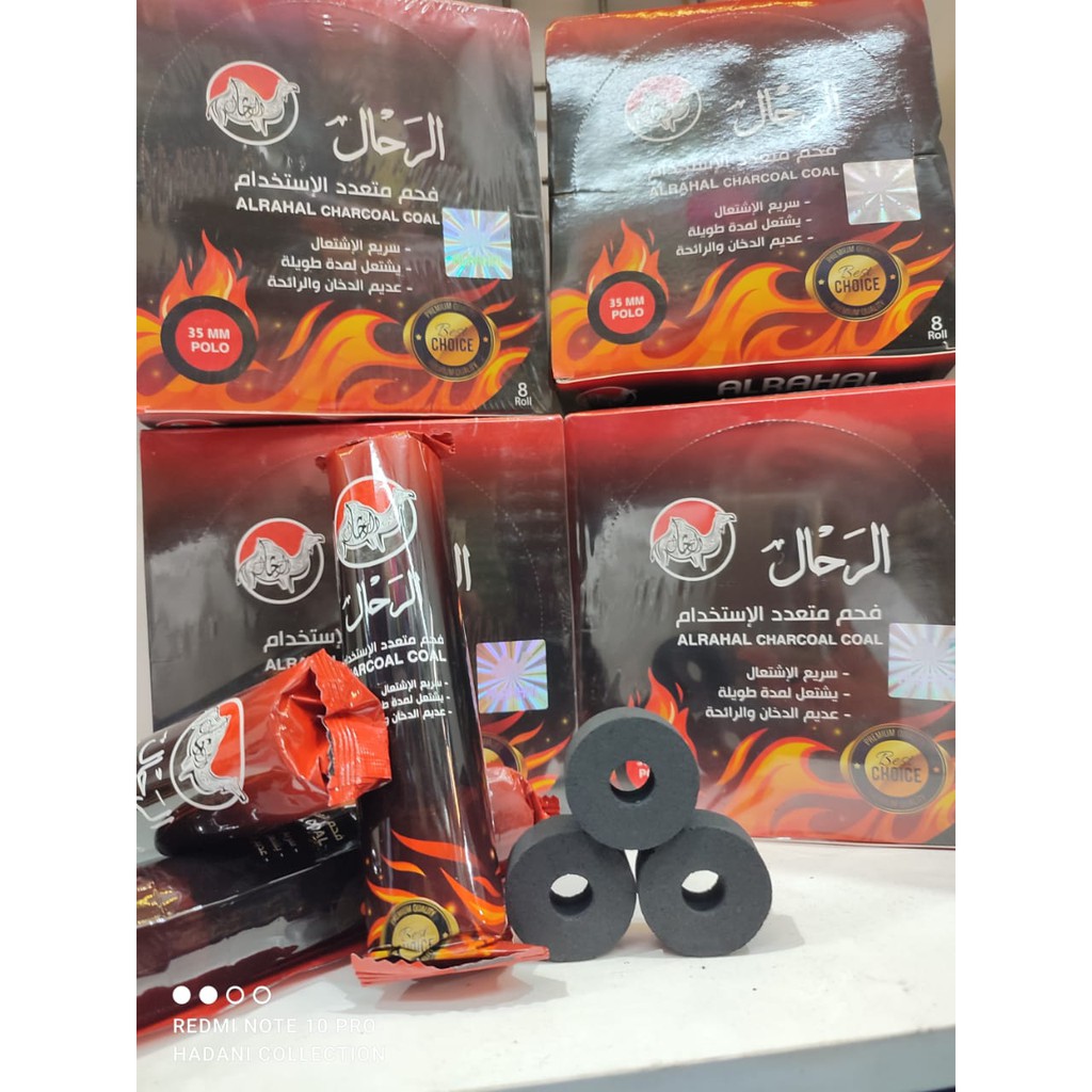 Arang Charco Magic AL-RAHAL 1BOX / Arang Magic / Arang Albakri / Arang Shisha