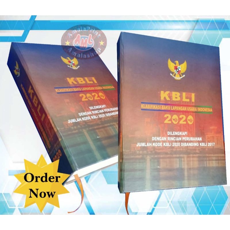Buku Klasifikasi Baku Lapangan Usaha Indonesia 2020 (KBLI 2020)