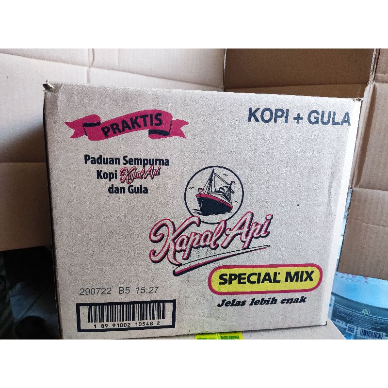 

kopi bubuk Kapal Api Mix 1 dus
