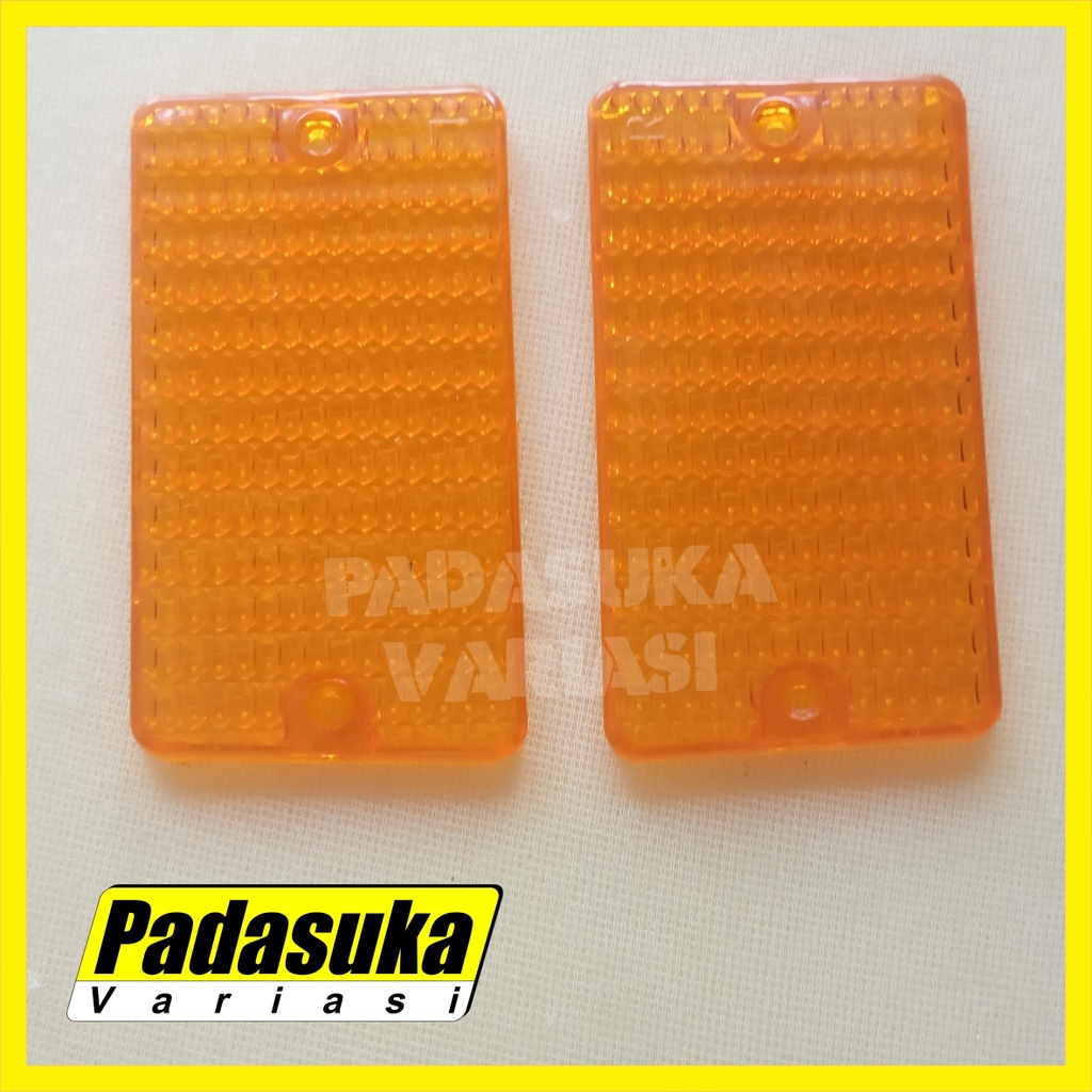 SEPASANG Mika Bemper L300 Kuning Mika Bumper L300 1Set Sen Samping