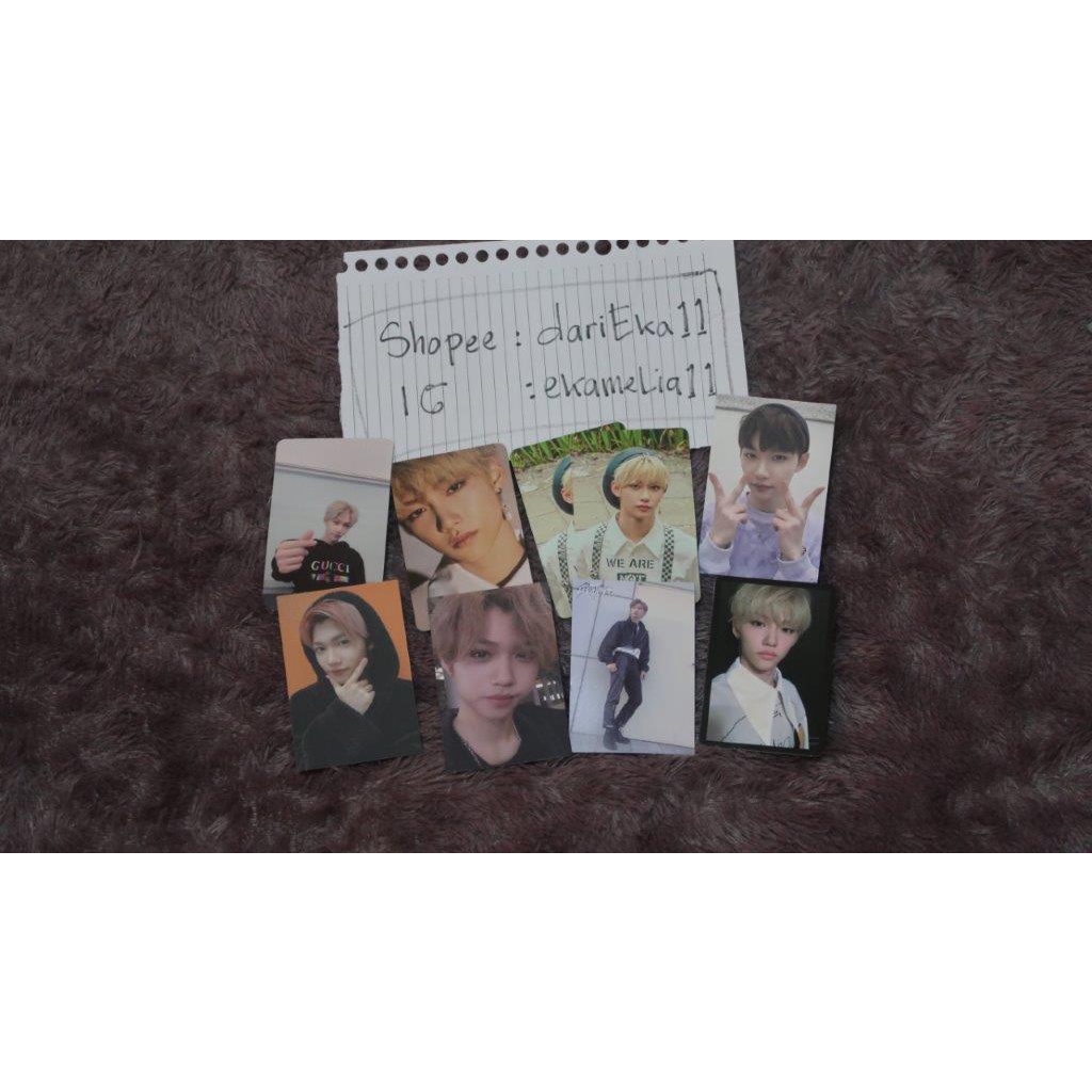 FELIX STRAYKIDS PHOTOCARD OFFICIAL