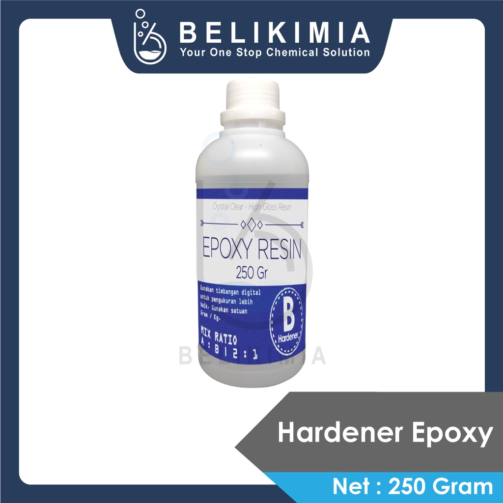 Hardener Epoxy Resin Bening Part B - 250 Gram