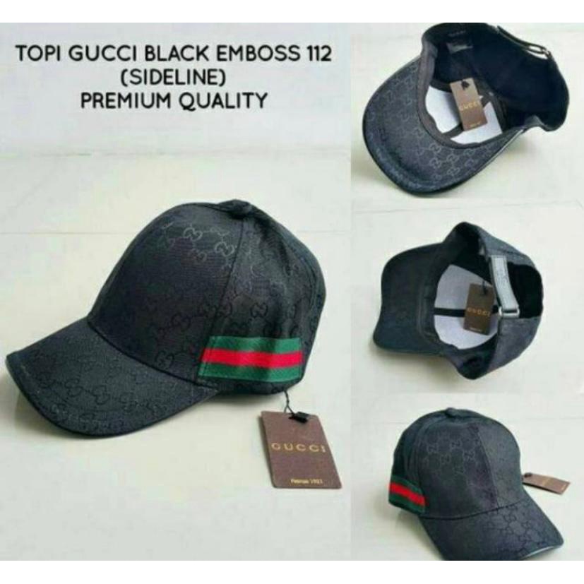 Topi Baseball Gucci Motif Tulisan Bordir Untuk Pria/wanita/musim Panas