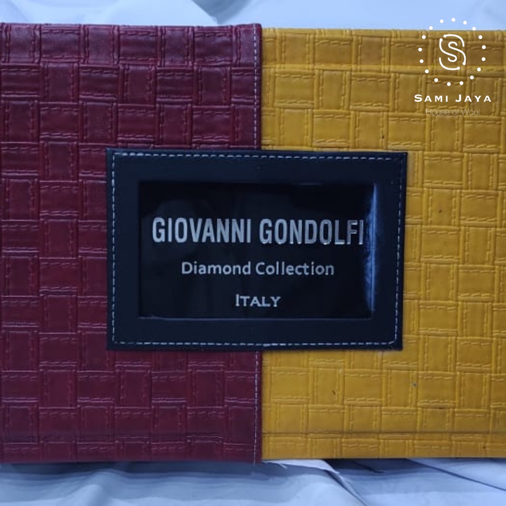 Kain Bahan Jas & Seragam GIOVANNI GONDOLFI Semi Wool Shining