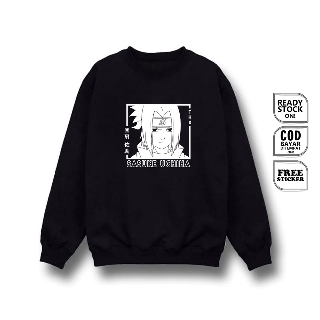 SWEATER ANIME MANGA SASUKE UCHIHA NARUTO ITACHI HINATA OBITO GAARA MADARA SAKURA KAKASHI UZUMAKI SC