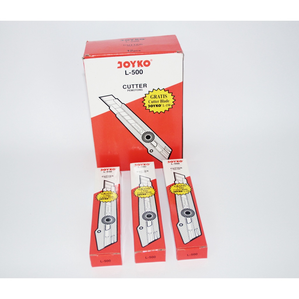 

Cutter Joyko L-500 Warna Merah