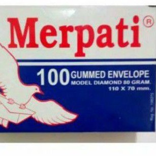 AMPLOP MERPATI UKURAN KECIL ISI 100 PCS MURAH. HARGA GROSIR. ORIGINAL