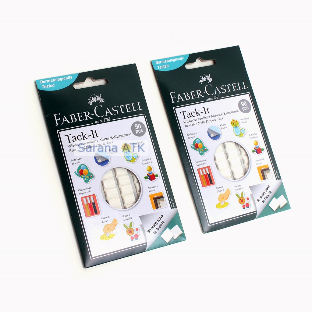 

FABER CASTELL Tack-It 90 Pcs 50 Gr - Pack