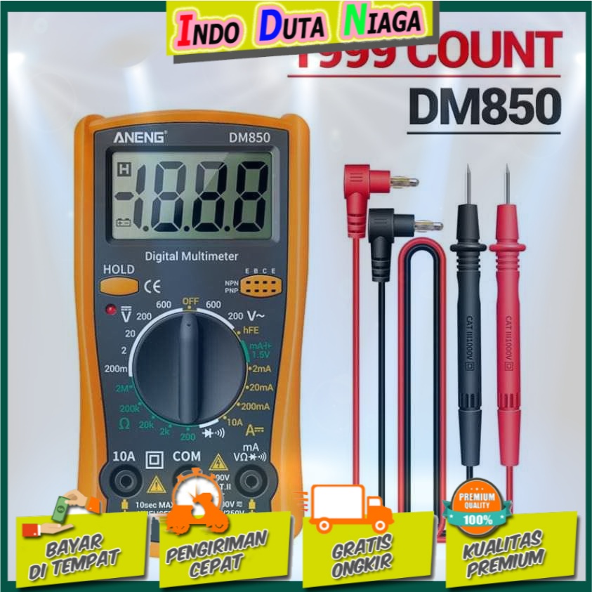 ANENG Digital Multimeter Voltage Tester - DM850