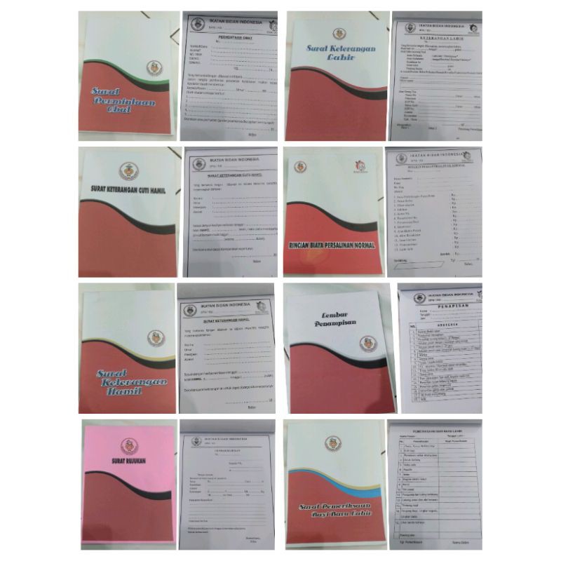 

Buku kecil (ukuran setengah folio)