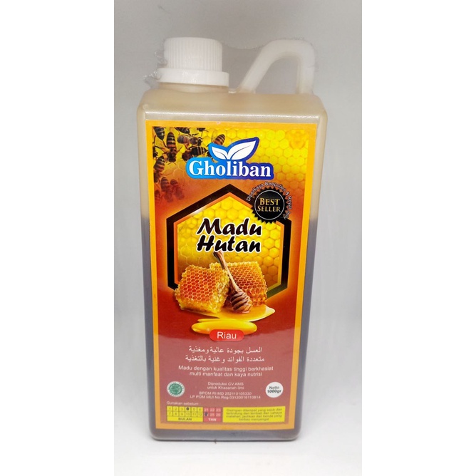

Gholiban Madu Hutan Riau (1000 gr) / Madu Hutan RIAU Gholiban 1kg